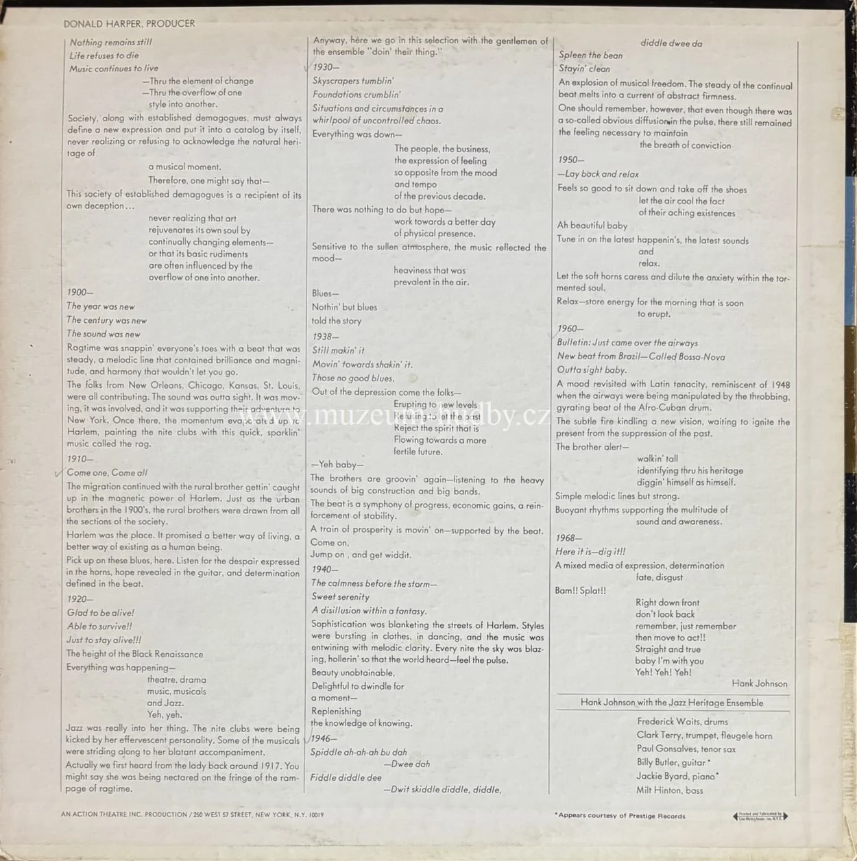 Hank Johnson, The Jazz Heritage Ensemble - Obrázek 2